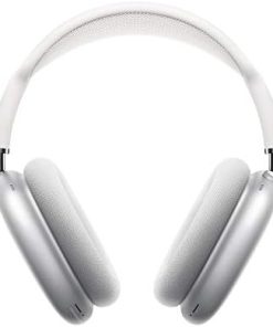Apple AirPods Max Wireless Over-Ear Headphones, Active Noise Cancelling, Transparency Mode, Personalized Spatial Audio, Dolby Atmos, Bluetooth Headphones for iPhone – Silver  Electronics